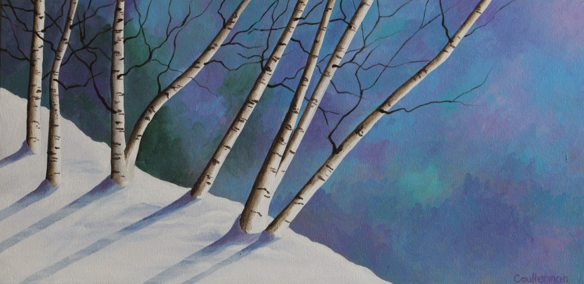 Birches in Snow