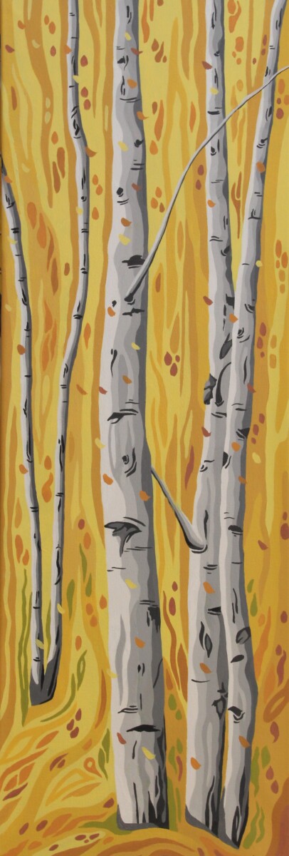Birches in Fall 2