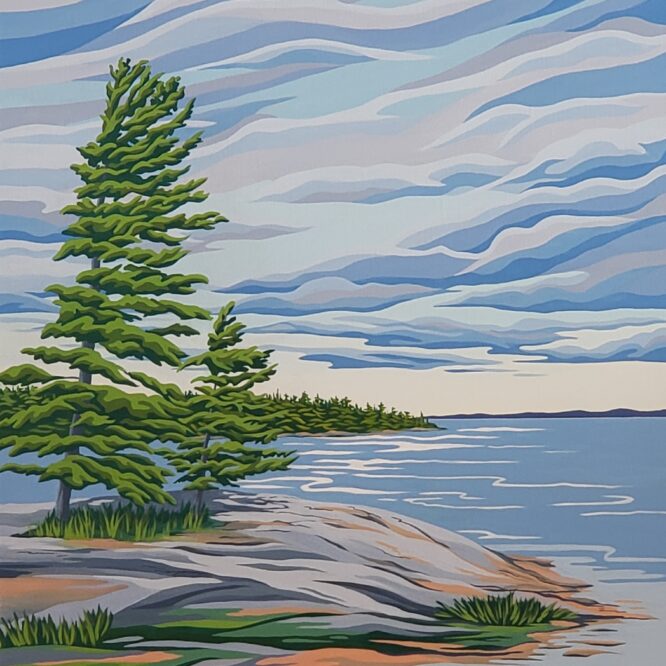 Windswept Shore – Art Card